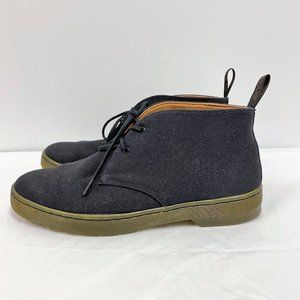 dr martens black daytona desert boots